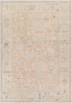 Marlene Damask Blush Area Rug - Becki Owens x Livabliss