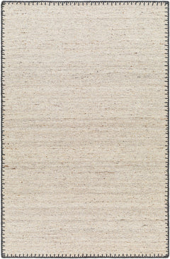 Ayumu Beige Hand Woven Wool Area Rug