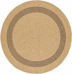 Andie Bordered Faux Jute Rug - Clearance