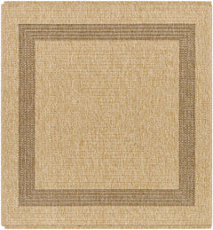 Andie Bordered Faux Jute Rug - Clearance