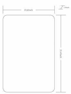 Sustinente White Carved Mirror - Clearance