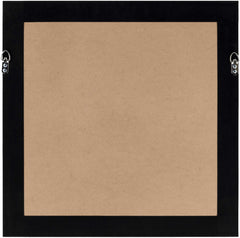 Tanza Black Textured Floral Wall Art - Clearance