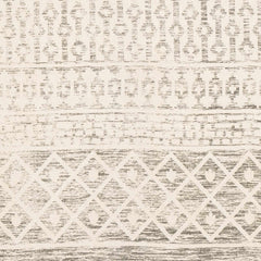 Valyermo Beige Hand Woven Cotton Rug - Clearance