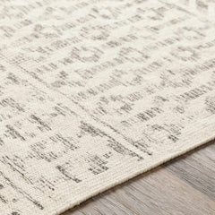 Valyermo Beige Hand Woven Cotton Rug - Clearance